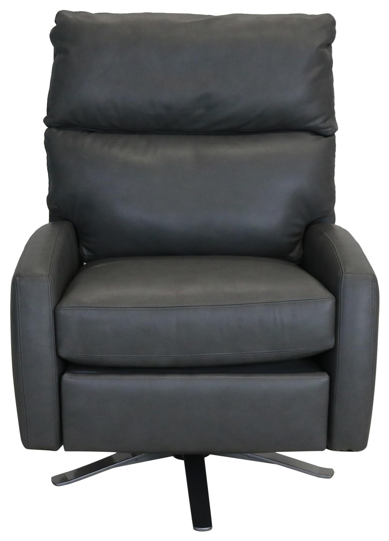 Leather Swivel Recliner